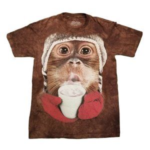 The Mountain Brown Monkey Orangutan T Shirt Small